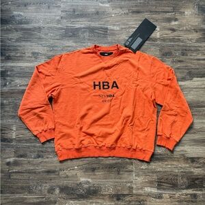 NWT - Hood by Air HBA Logo Crewneck